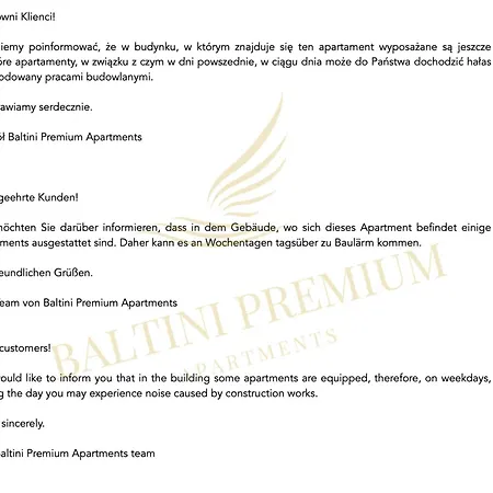 Baltini Premium Kasprowicza 20c Z Basenem, Saunami I Jacuzzi
