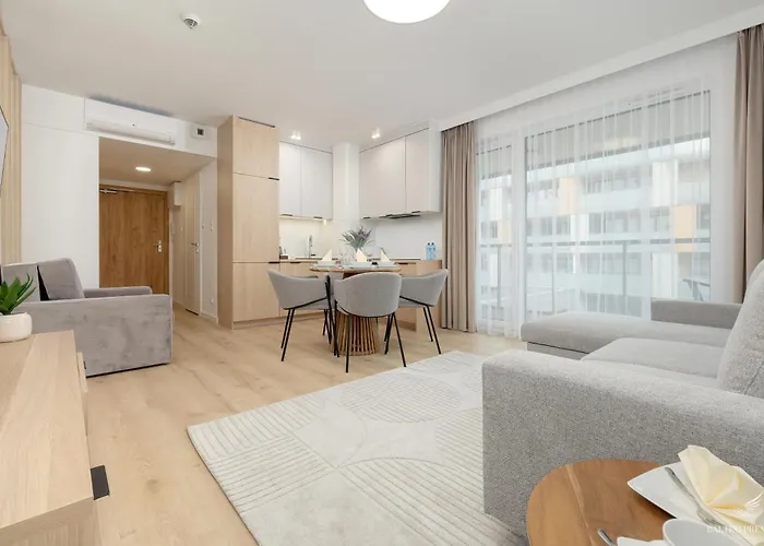 Baltini Premium Kasprowicza 20c Z Basenem, Saunami I Jacuzzi Lejlighed