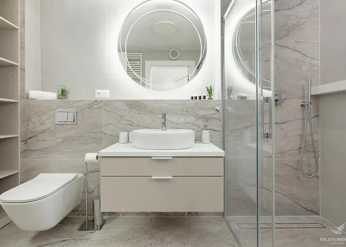 Baltini Premium Kasprowicza 20c Z Basenem, Saunami I Jacuzzi Lejlighed
